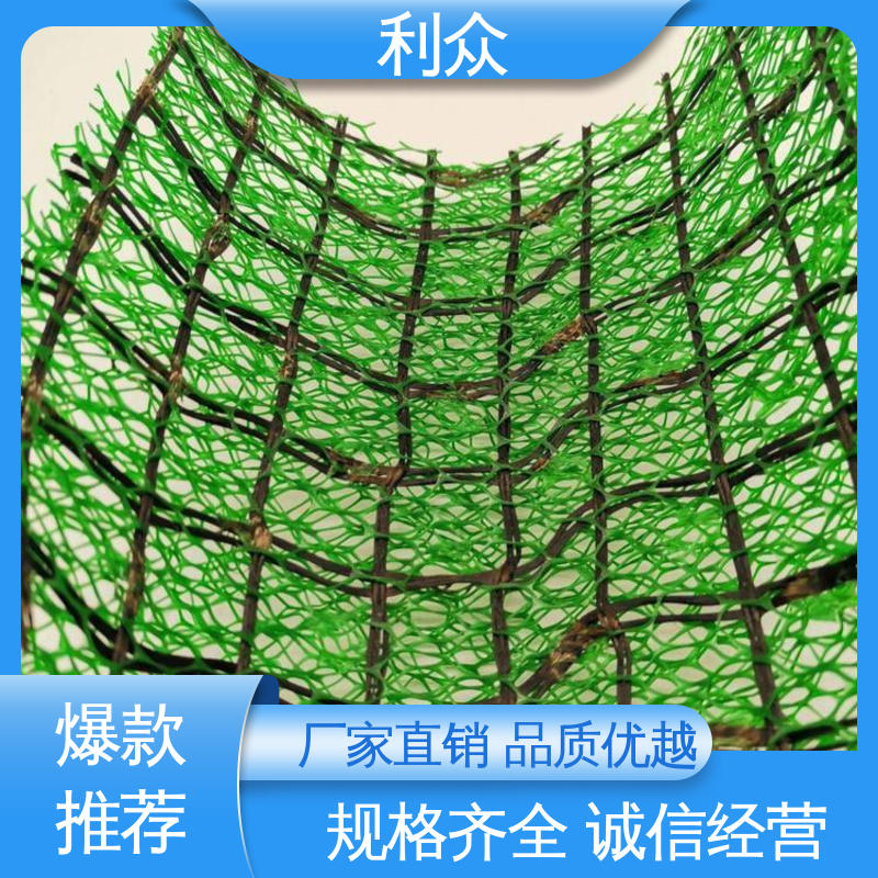 利眾PVC護坡綠化加筋麥克墊覆綠保護地毯規(guī)格齊全現(xiàn)貨銷售