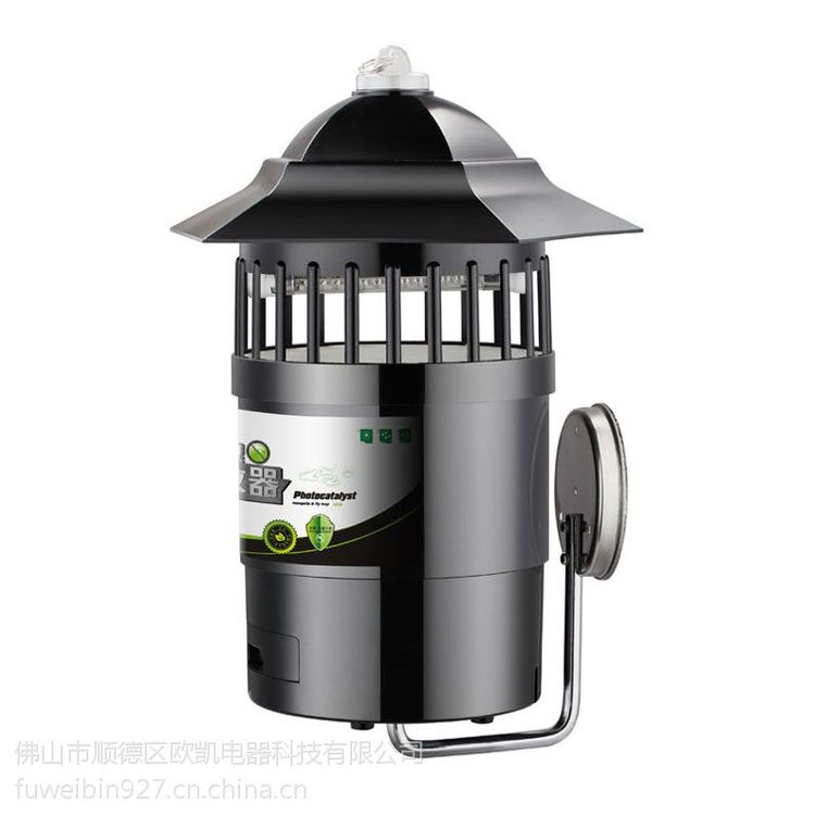 戶外防水太陽能滅蚊燈花園滅蚊器庭院別墅大功率農(nóng)果園殺蟲燈
