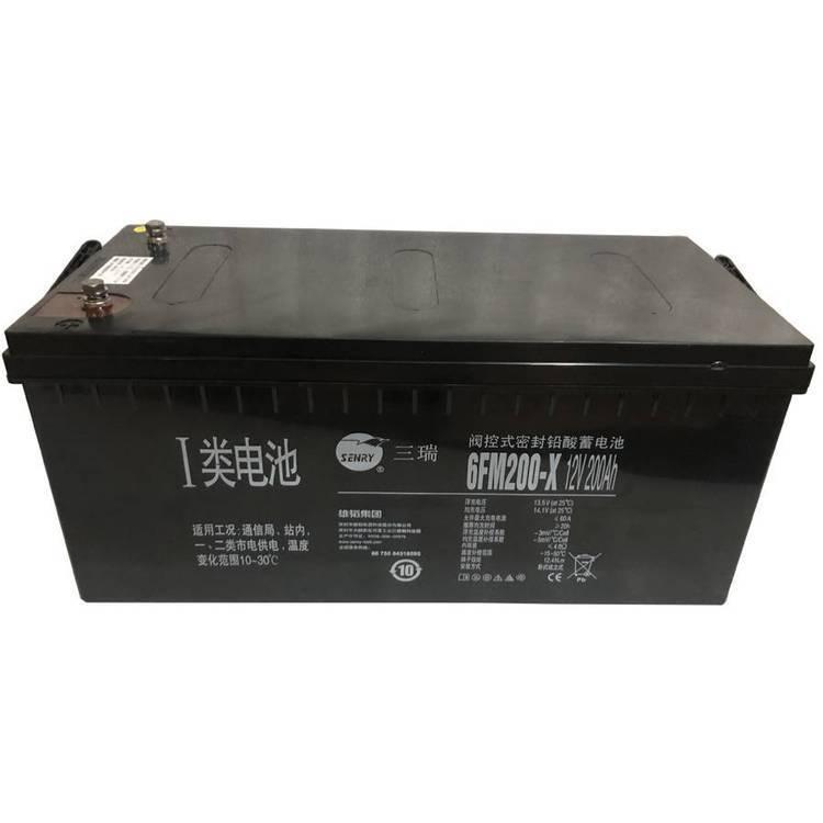 三瑞蓄電池12v120AH尺寸CP12120直流屏UPS電源免維護(hù)鉛酸電池