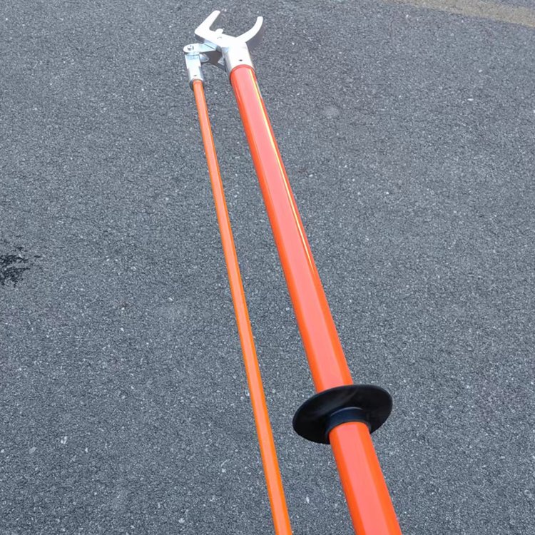 橙色2米自鎖式夾鉗DGNJQ-1夾持240mm2內(nèi)導(dǎo)線絕緣夾鉗