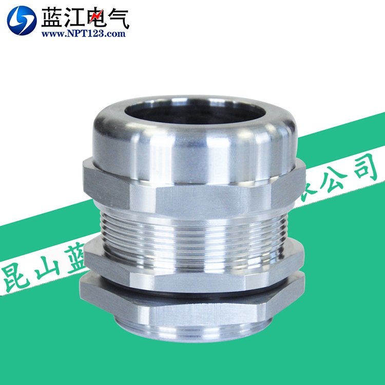 藍(lán)江M牙PG牙鋁合金電纜防水接頭IP68密封夾緊固定頭格蘭頭6061鋁