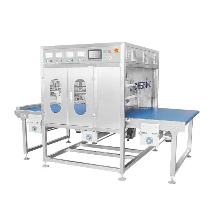 UFM3100L高產(chǎn)量超聲波蛋糕條切割機(jī)每小時(shí)產(chǎn)1200條