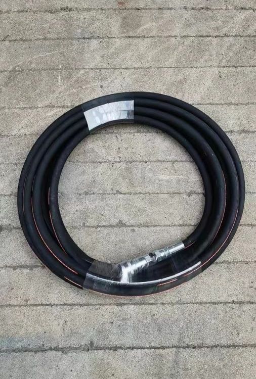 高壓油管液壓橡膠軟管鋼絲管挖掘機(jī)叉車液壓油管