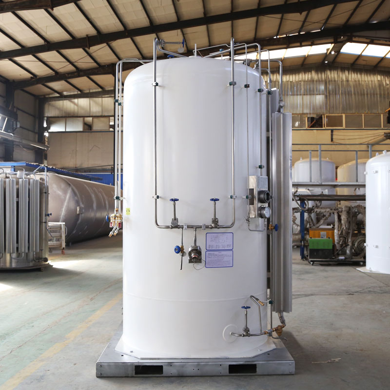 潤豐10立方液天然氣飲料加工廠用工業(yè)氣體低溫貯存結構堅固
