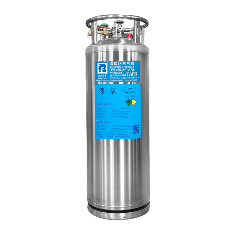 潤豐DPL210液氧氣二氧活魚保鮮專用低溫儲罐生產(chǎn)貨期短