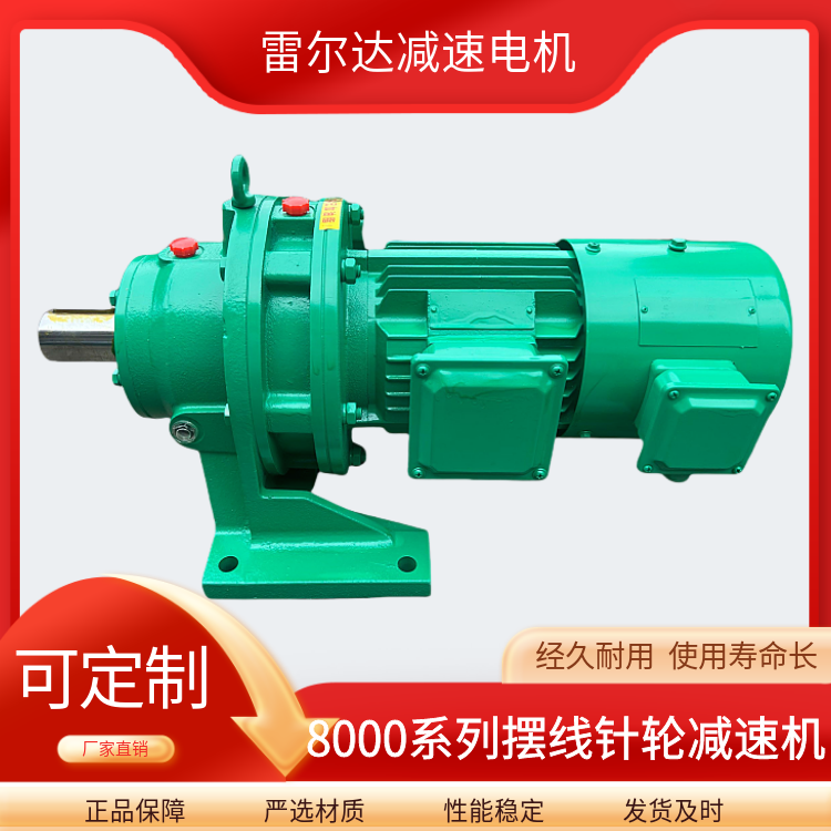 XWD8185帶制動(dòng)電機(jī)擺線針輪減速機(jī)額定扭矩965.9Nm雷爾達(dá)