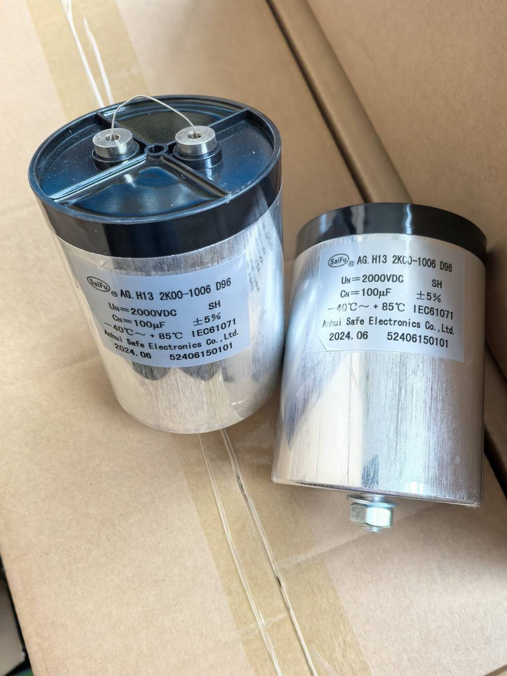 賽福激光磁直流支撐補償自愈薄膜電容CDC2000VDC100UF