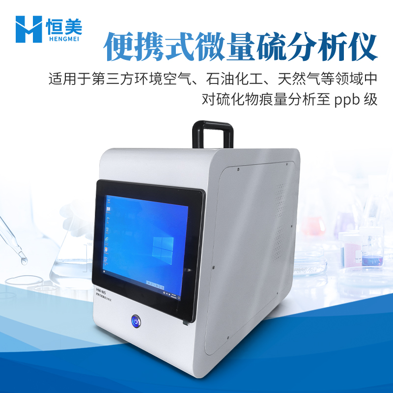 微量硫分析儀恒美HM-WS便攜式微量硫元素色譜檢測儀