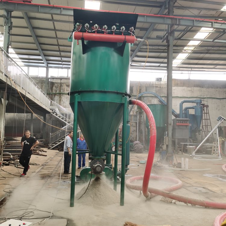 糧庫(kù)搬運(yùn)散料氣力輸送機(jī)Facai爐道清灰氣力輸送機(jī)