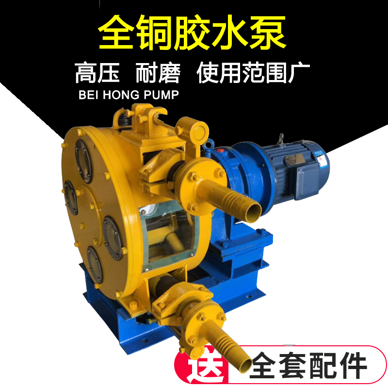 生產(chǎn)RGB32工業(yè)軟管泵水泥發(fā)泡機(jī)蠕動(dòng)泵耐磨橡膠泵