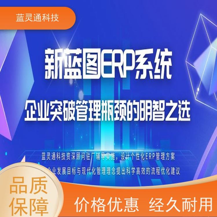新藍圖ERP系統(tǒng)廣州進銷存軟件實力服務商成功有保障