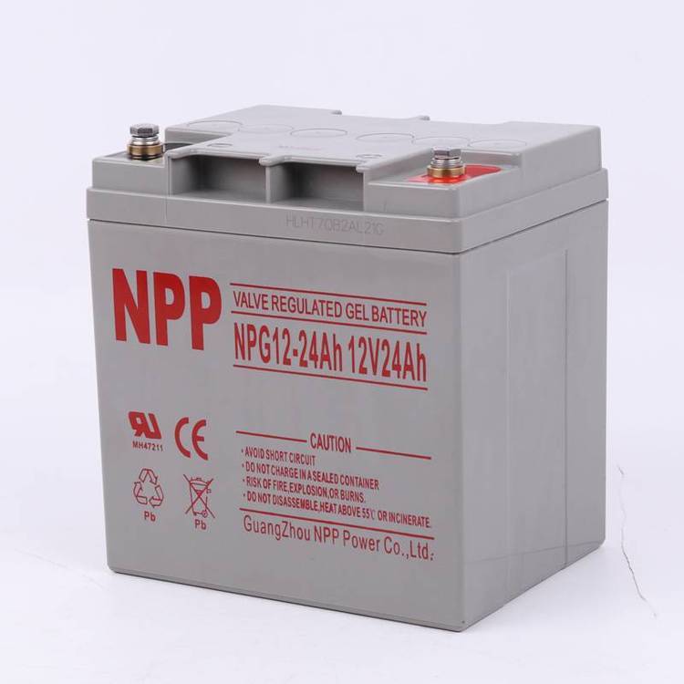 耐普膠體蓄電池NPG12-24Ah12V24AHUPS不間斷電源太陽能配套