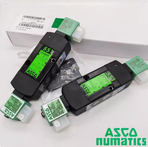 ASCO全新原裝SCG551A002MS\/EFG551A002MS雙控兩位五通板式電磁閥