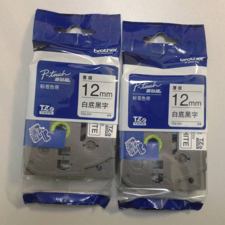 兄弟標(biāo)簽機線纜色帶PL-231