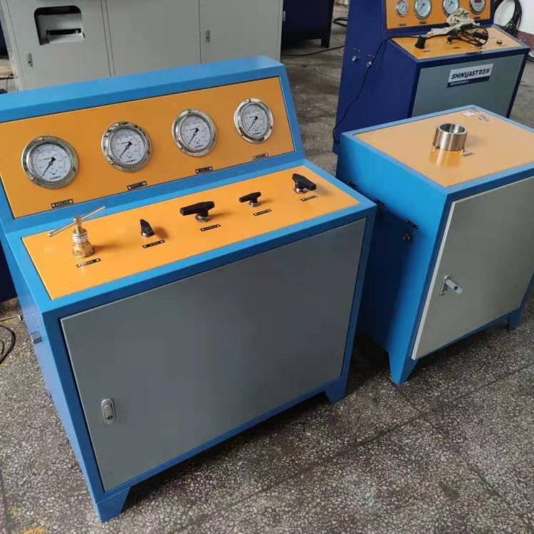 消防氣體七氟丙烷瓶閥門可靠性試驗臺容器閥壓力檢測試驗機(jī)