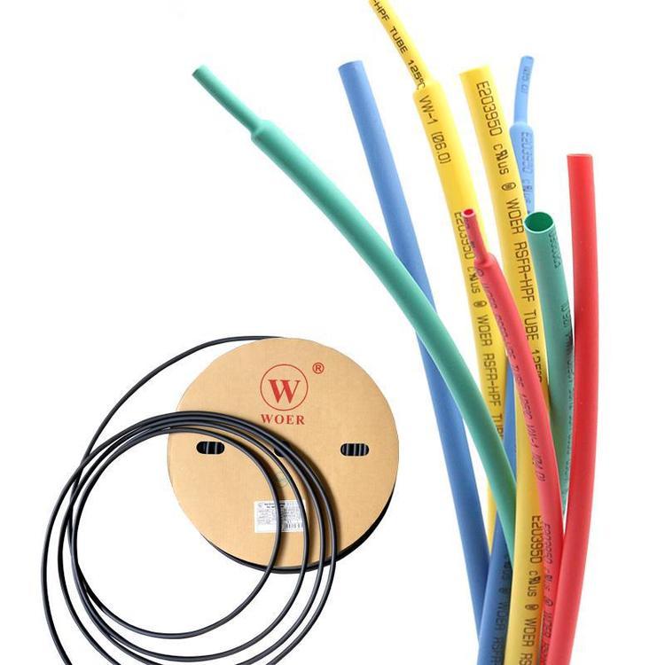 沃爾熱縮管5MM直徑額定電壓0.6強(qiáng)阻燃RoHS認(rèn)證