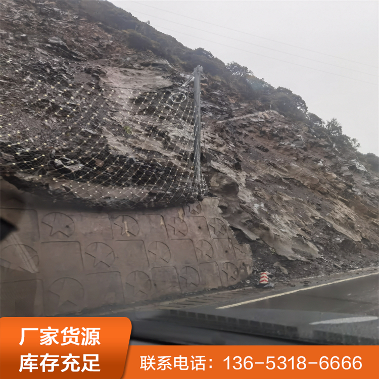 振馳銷售RXI環(huán)形被動攔石護坡網(wǎng)柔性鋼絲繩網(wǎng)絲徑3mm