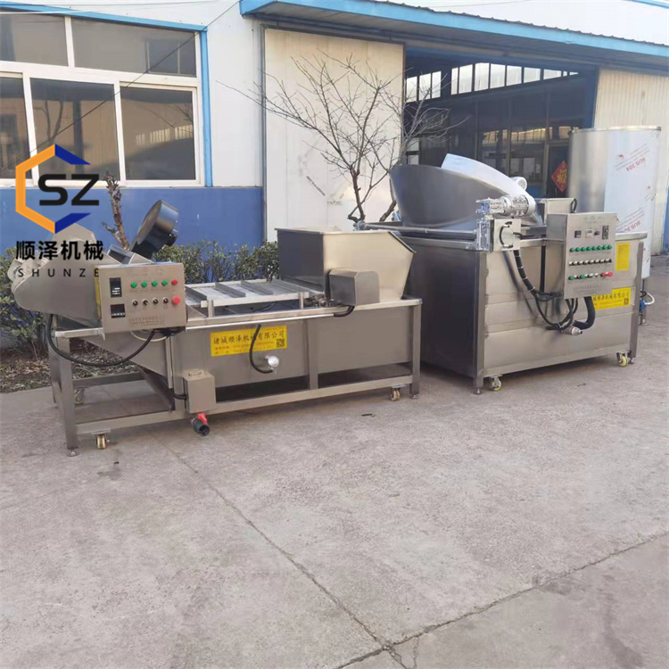 油水分離油炸機蜜三刀油炸掛糖機全自動燃氣油炸設備歡迎選購