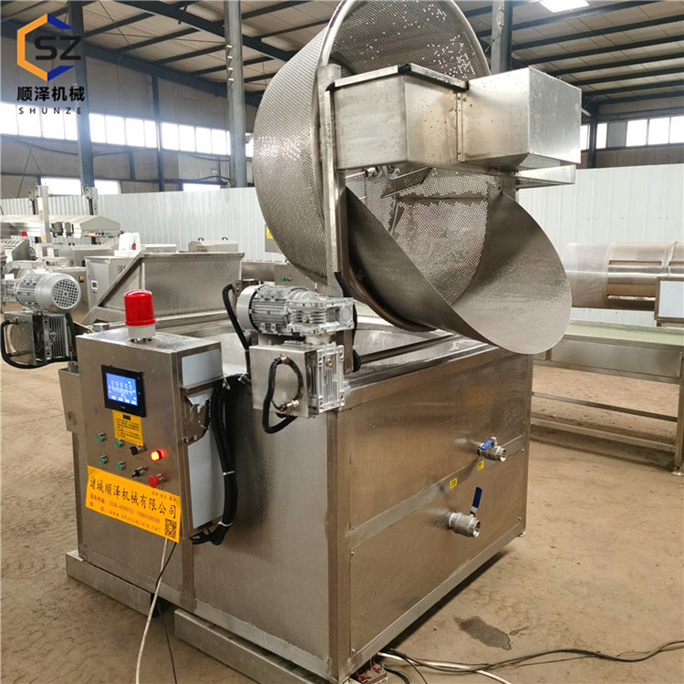 丸子油炸機電加熱自動攪拌魚豆腐油炸機順澤機械