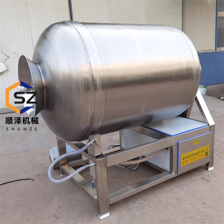 300L牛肉真空滾揉機(jī)雞胸肉雞翅攪拌腌制機(jī)魷魚真空入味機(jī)