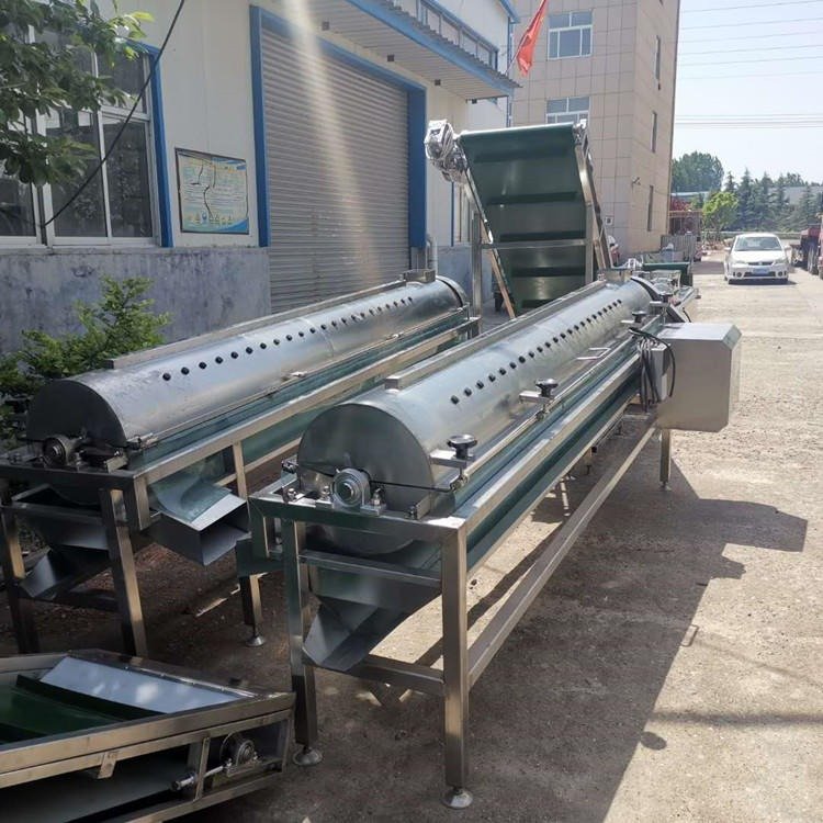 雞爪脫黃皮機(jī)全自動雞爪脫皮機(jī)連續(xù)式雞爪去黃皮流水線