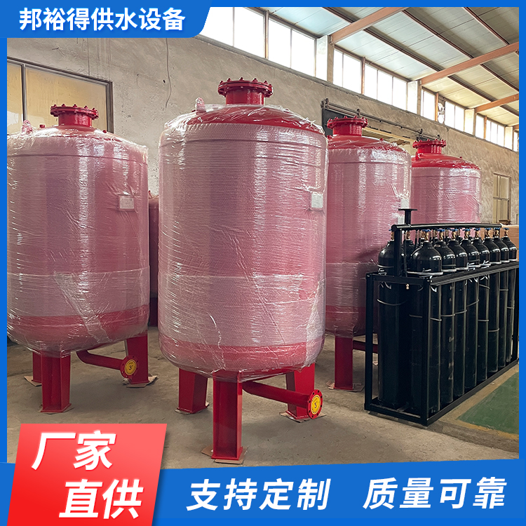 一套六罐18立方氣體頂壓設(shè)備邦裕得氣體頂壓生產(chǎn)廠家消防給水設(shè)備