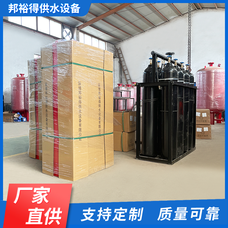 3立方氣體頂壓消防給水設(shè)備配套裝置控制柜離心泵應(yīng)急用氮氣瓶