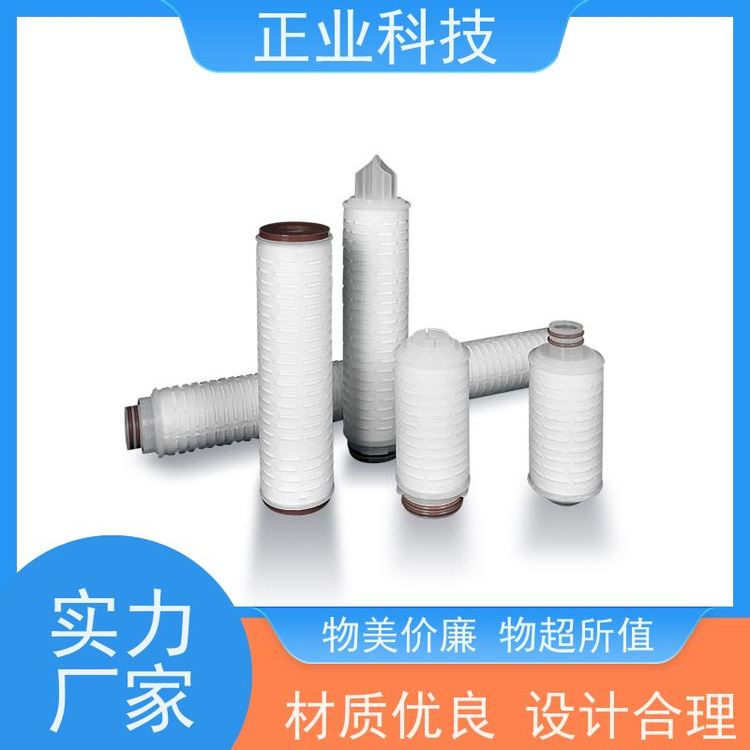 正業(yè)科技超大流量折疊濾芯易于更換穩(wěn)定性好分離效率高