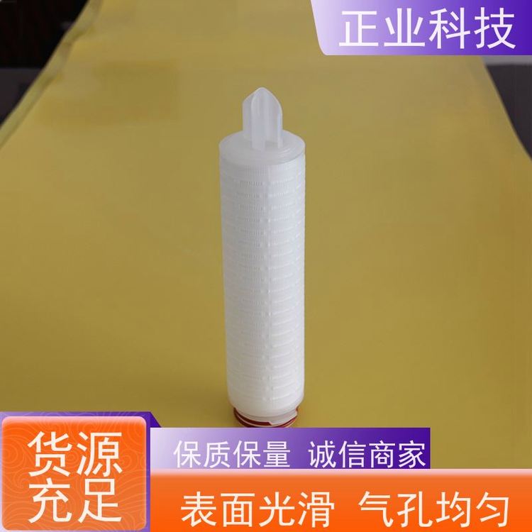正業(yè)科技化工大流量水pp繞線濾芯精密保安過濾器流通面積大