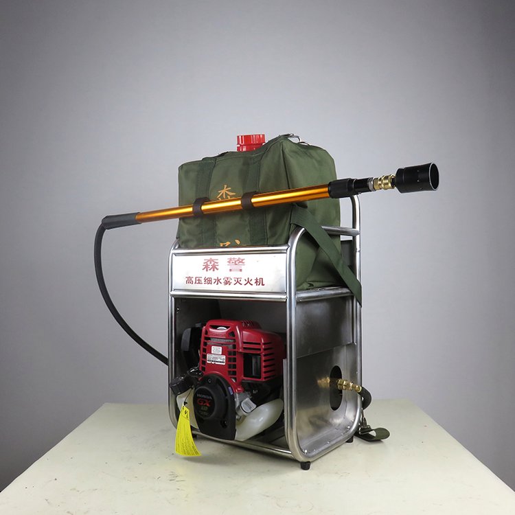 1.8HP高壓細(xì)水霧滅火機(jī)6FT-90A手電雙啟動(dòng)22L水囊