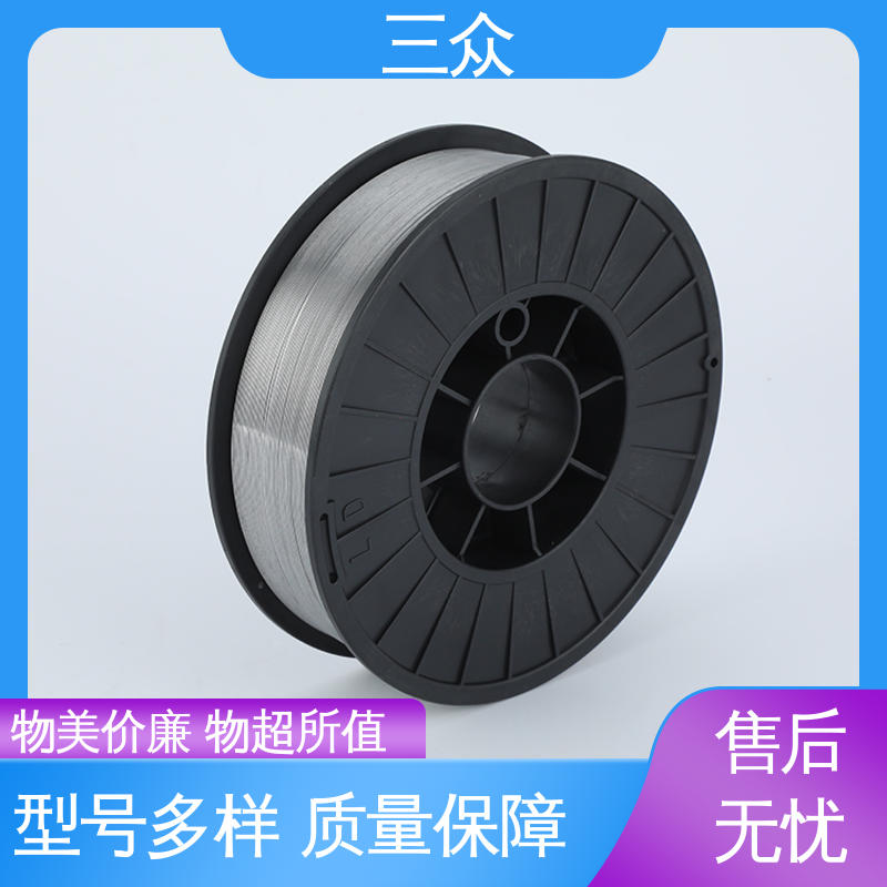 三眾焊材鋼板焊接精選品質(zhì)E71T-1藥芯焊絲精度較高