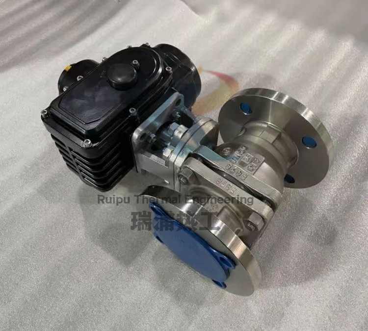 防爆型調(diào)節(jié)型電動球閥開關(guān)型法蘭執(zhí)行器不銹鋼材質(zhì)