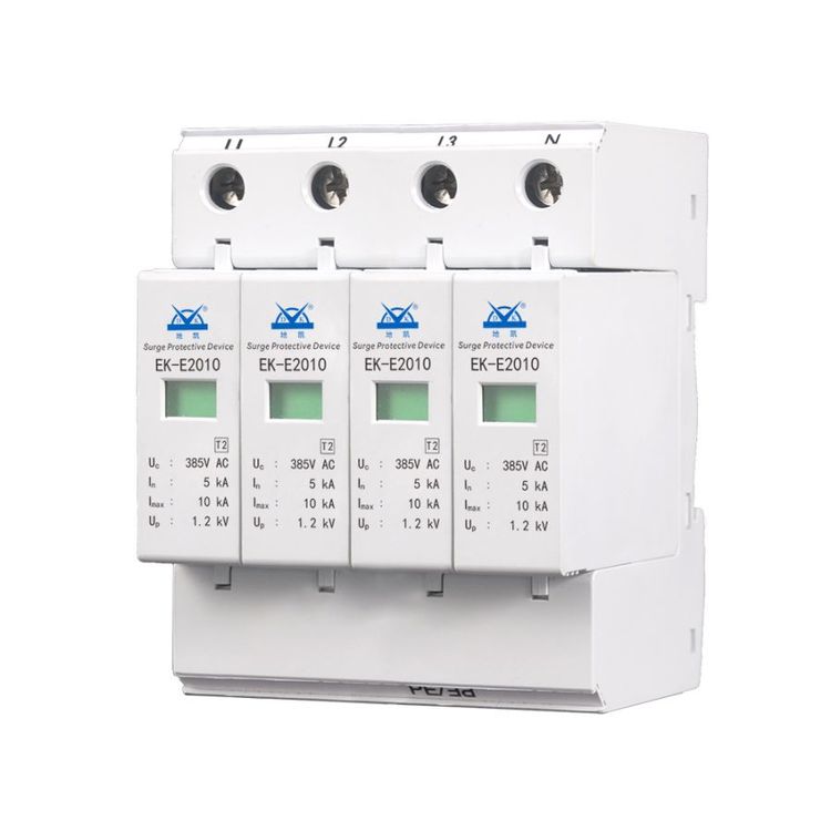 浪涌保護(hù)器4P電源開關(guān)避雷器380V25Ka一級(jí)防雷工業(yè)三相電涌保護(hù)器