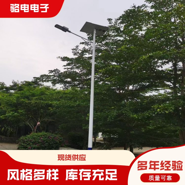 駱電電子光伏太陽能路燈適用于農(nóng)村道路品質(zhì)卓越加工定制全國供應(yīng)