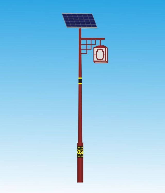 LED庭院燈戶外一體化道路照明燈6米8米市政工程道路燈太陽(yáng)能路燈