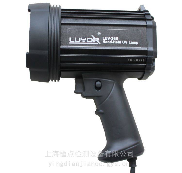 LUYOR-3109D采用24V鋰電池供電紫外線燈LED探傷燈