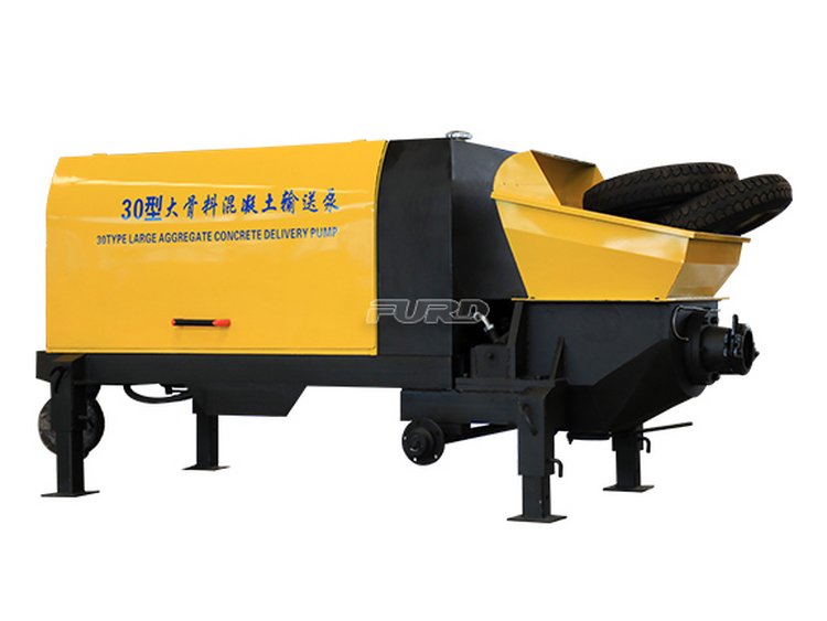 30型大骨料輸送泵30kw澆筑設(shè)備動(dòng)力強(qiáng)勁廠家直銷