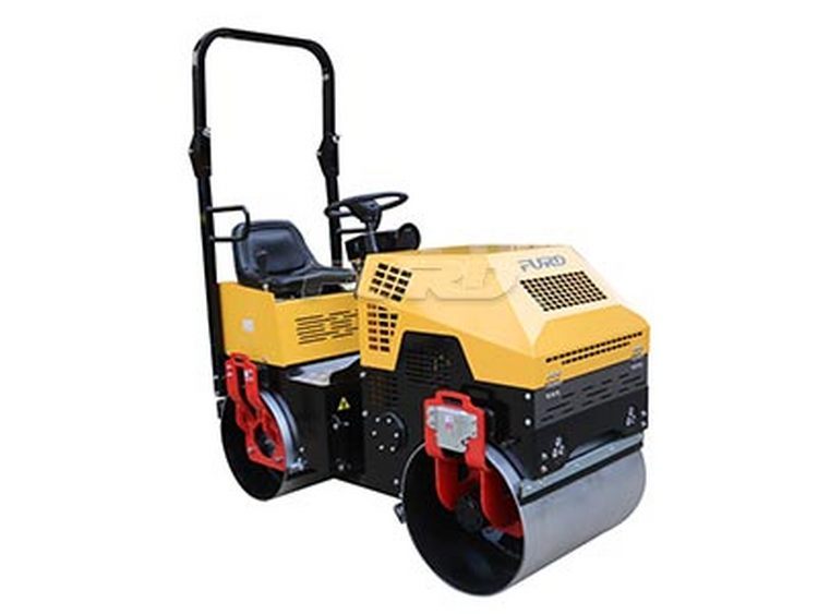 880小型壓路機(jī)新款座駕式振動(dòng)頻率70Hz工作重量1000kg