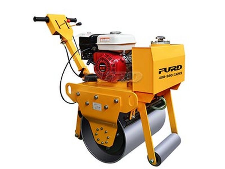 FYL-600汽油單輪壓路機(jī)溝渠道路壓實(shí)整平設(shè)備