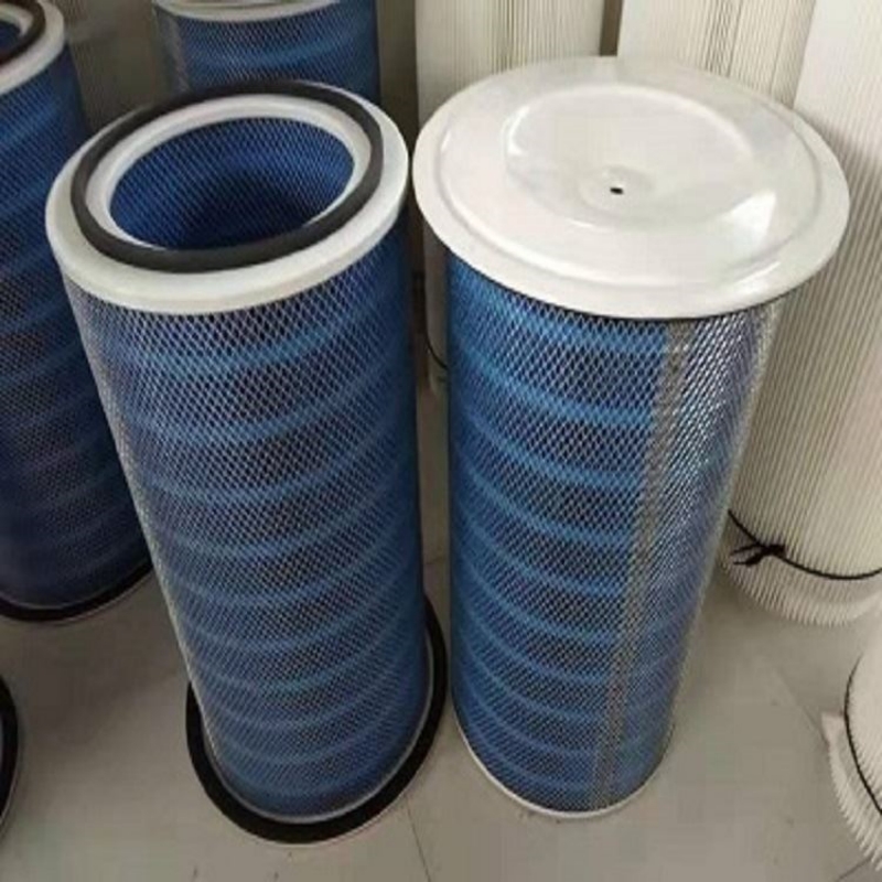 法蘭式工業(yè)除塵濾芯噴砂拋丸機(jī)粉塵濾筒斯科曼廠家