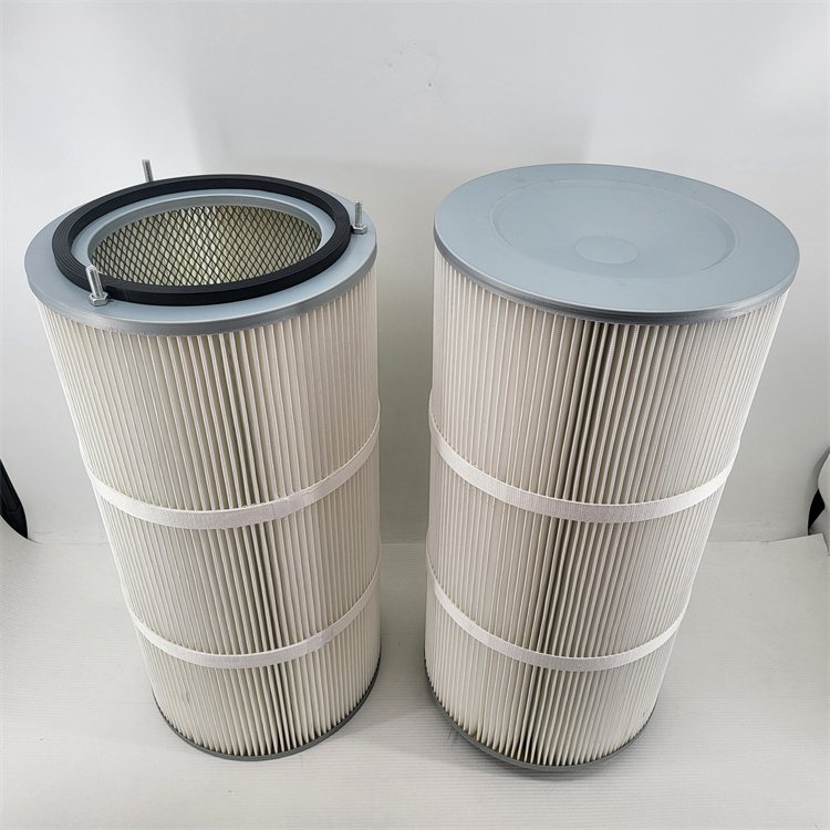3266防靜電除塵濾筒3290噴砂拋丸機(jī)粉塵回收濾芯
