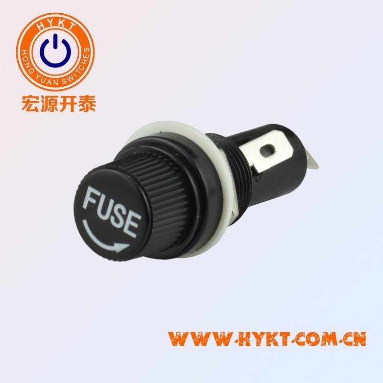 FH15-13保險絲座15A250V可配6*30保險絲旋式保險管套