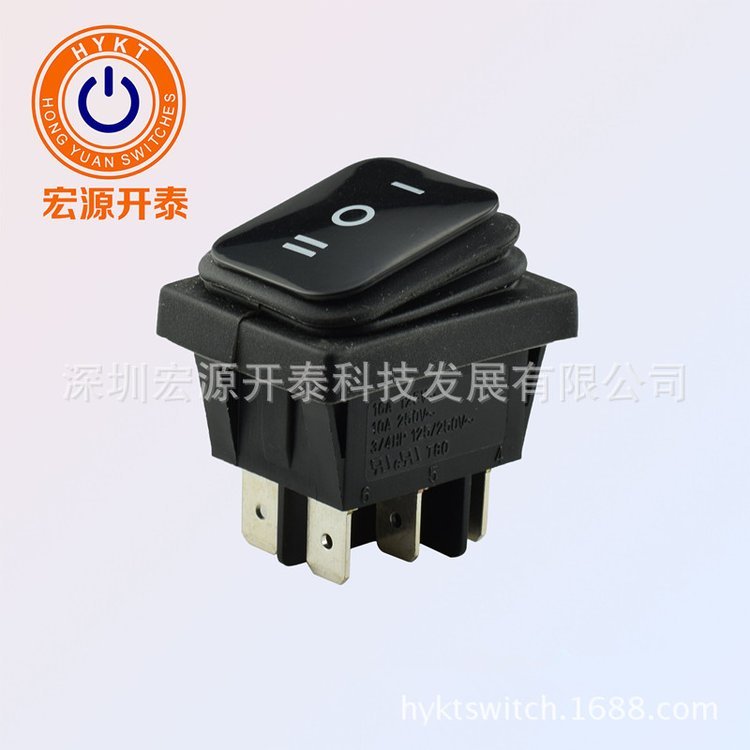 防水電源開關(guān)-翹板開關(guān)-可定制-可帶燈-可無燈