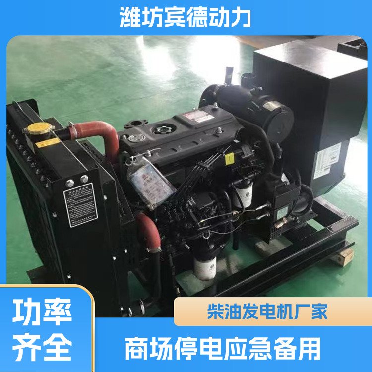 工廠用柴油50kw發(fā)電機(jī)組化工廠用賓德動力帶增壓