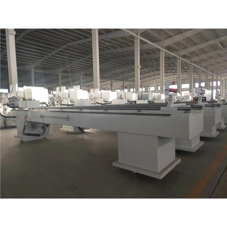 天馬機(jī)器塑鋼門(mén)窗設(shè)備400雙頭切割鋸PVC型材切角鋸