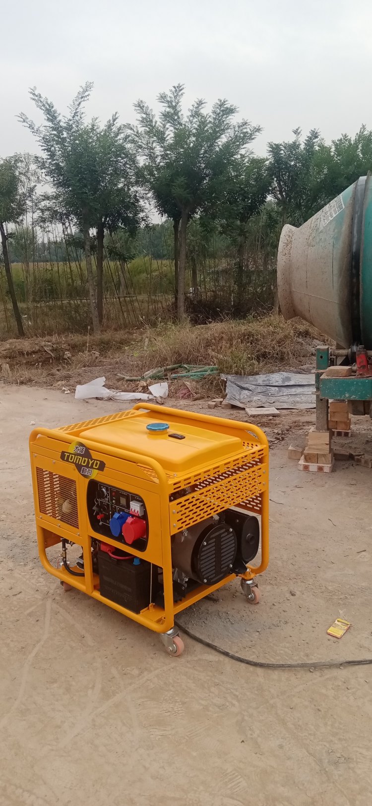 戶外應(yīng)急款#柴油發(fā)電機組#大澤動力#單三相#家用款#移動便攜