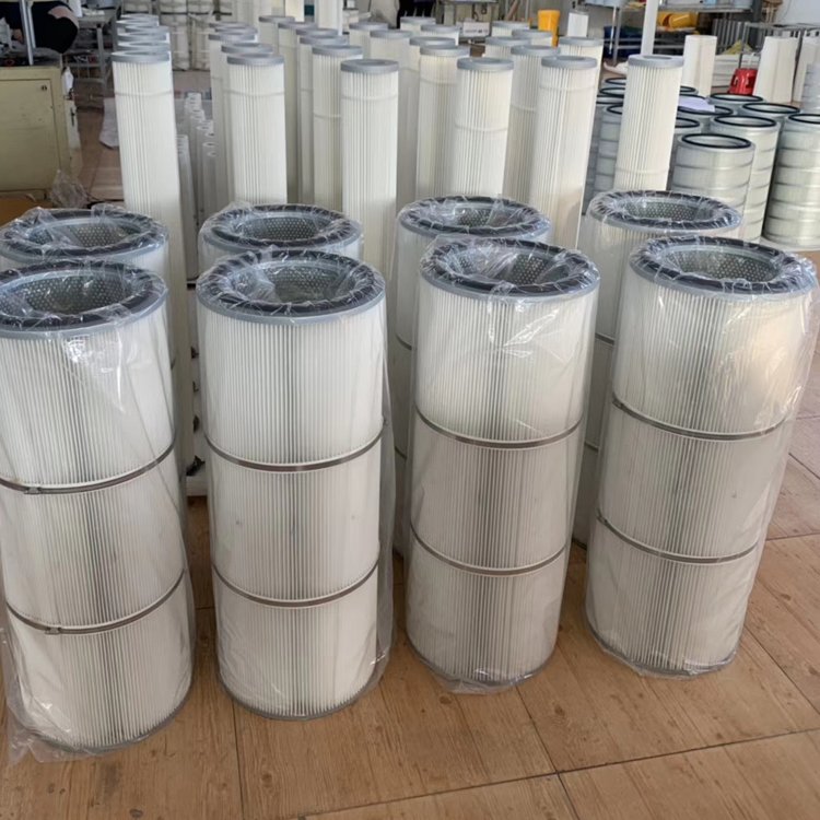 PTFE覆膜濾筒鑫修工業(yè)除塵濾芯粉塵凈化過(guò)濾器