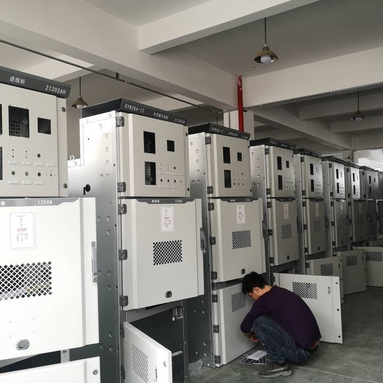 上華KYN28A-12中置柜外殼高壓配電柜額定電流1250A