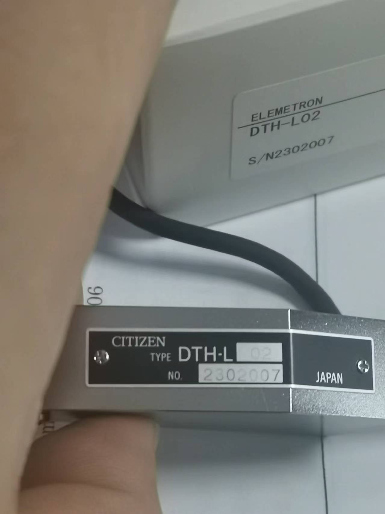 DTH-L02千分表日本CITIZEN西鐵城牌測(cè)微儀探頭