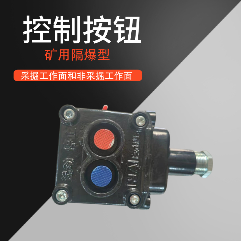 礦用二聯(lián)按鈕盒降溫防火三聯(lián)控制按鈕開關(guān)采掘工作面